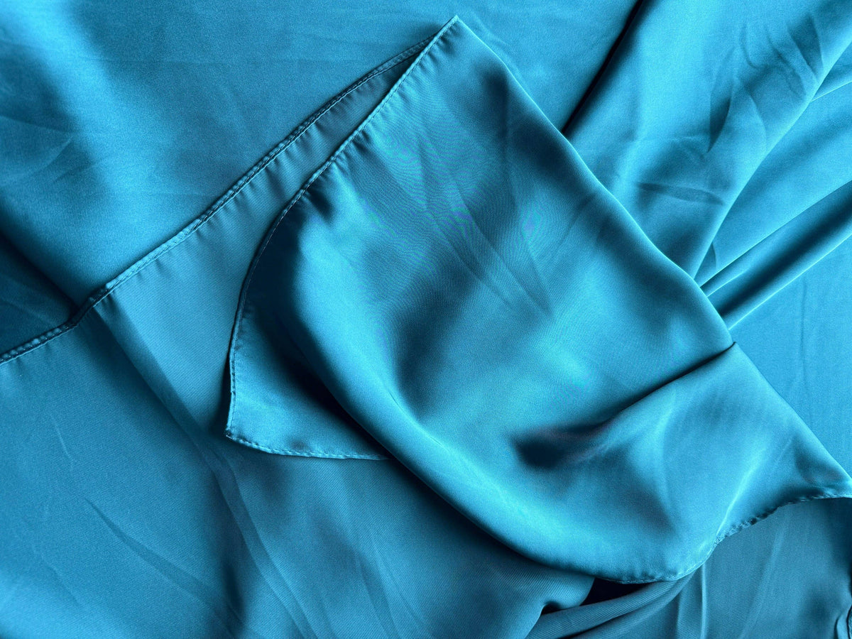 Wild Rag Dark Teal Blue Cowboy Western Neck Scarf