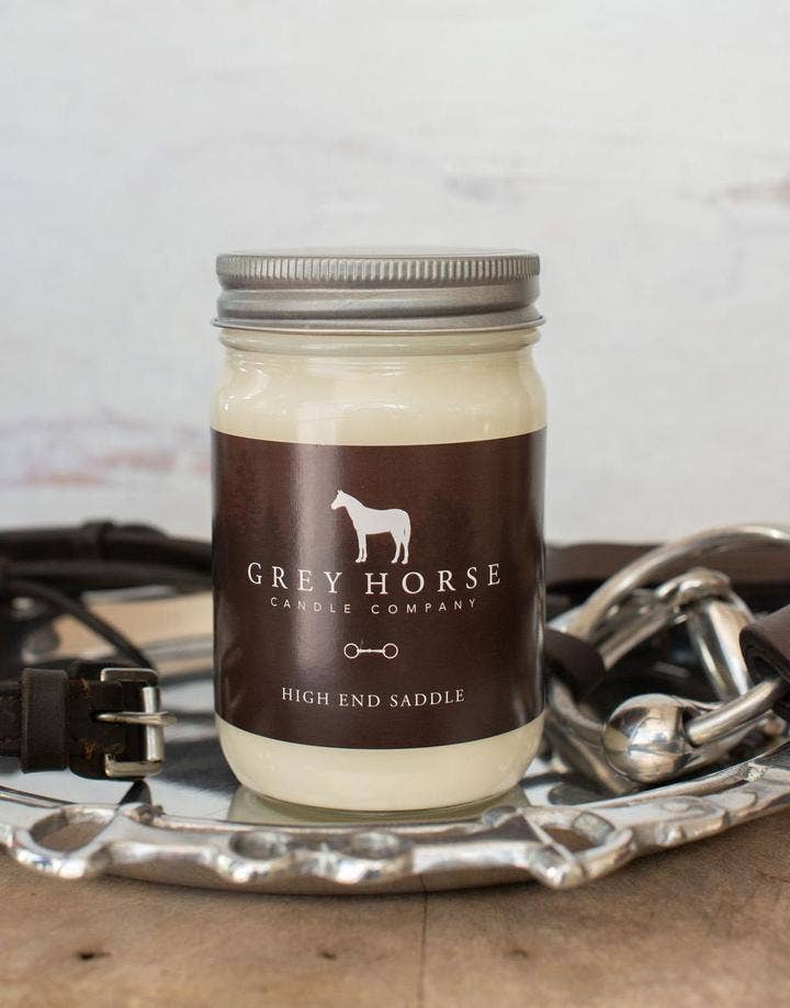 High End Saddle Soy Candle