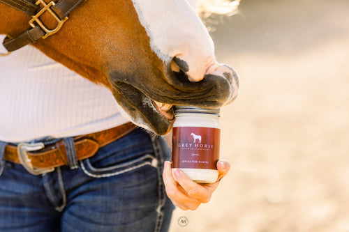 Apples For Horses Soy Candle - Scent of the Month