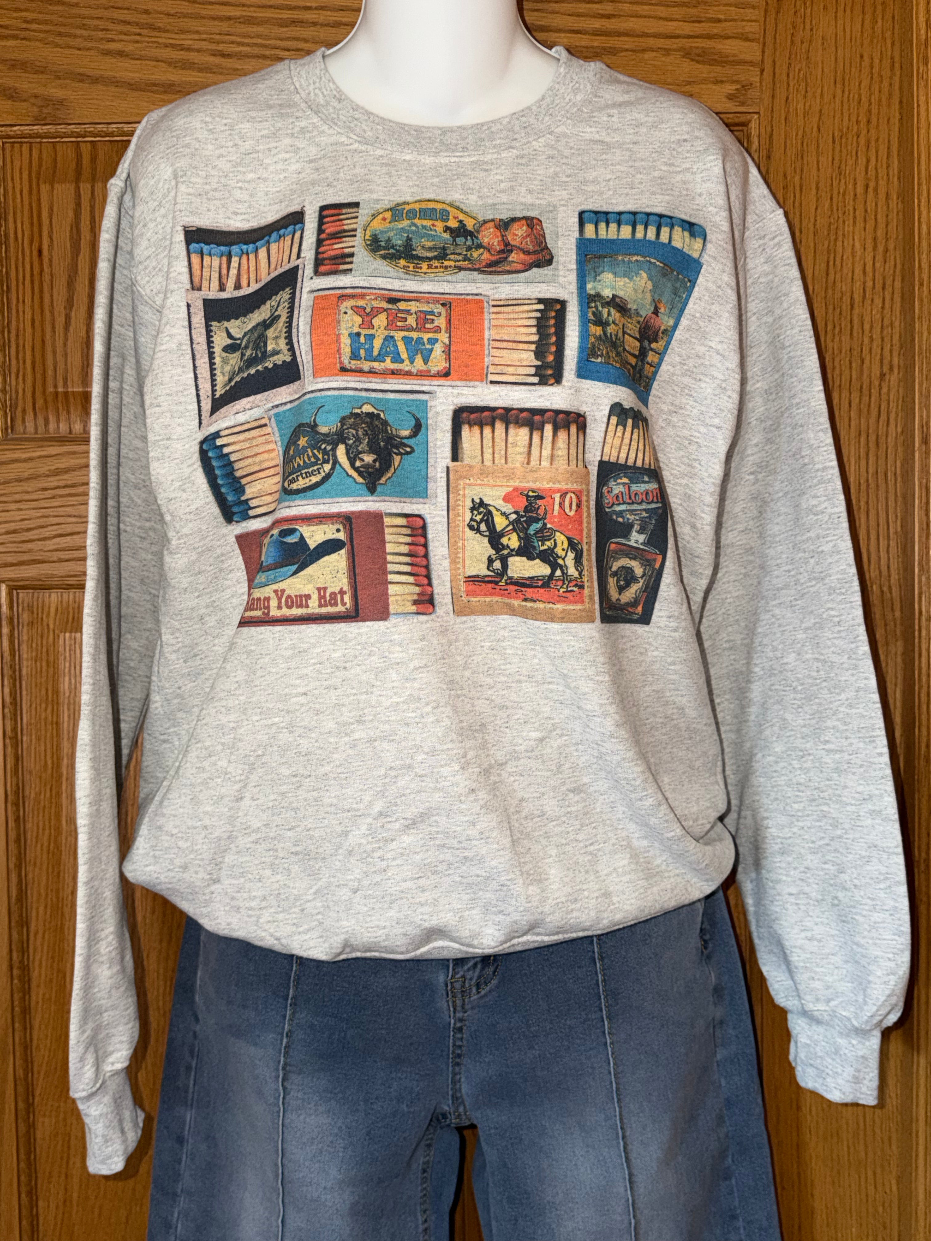 VINATGE MATCBOX COLLAGE